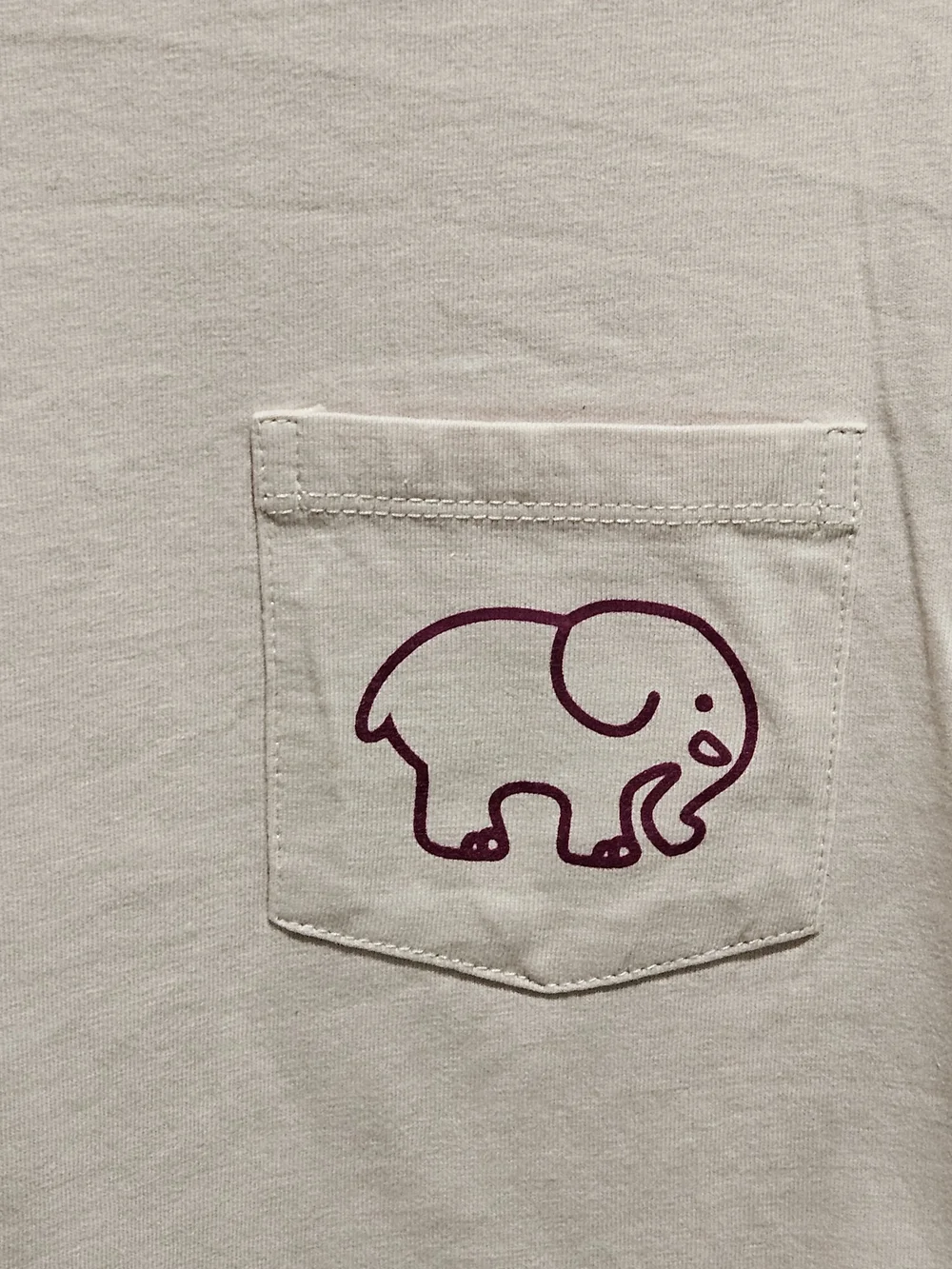 IVORY ELLA Kids Organic Cotton Long-Sleeve Pocket, Blush Pink M